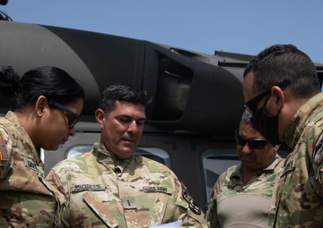 Guardsmen from the Puerto Rico Army National Guard Aviation continue assisting in aid-relief efforts