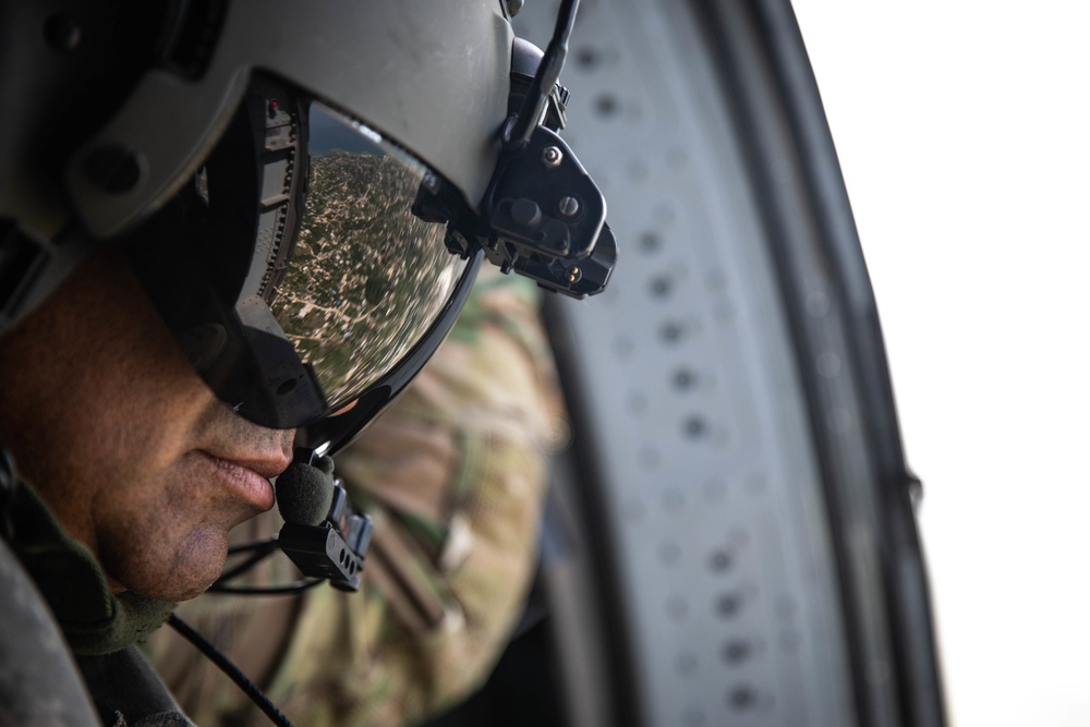 Guardsmen from the Puerto Rico Army National Guard Aviation continue assisting in aid-relief efforts