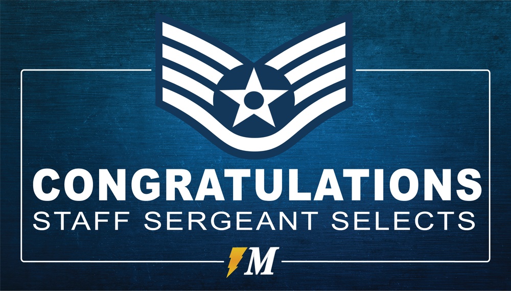 Congratulations Staff Sergeant Selects