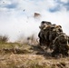 U.S. Army National Guard combat engineers demolition range training