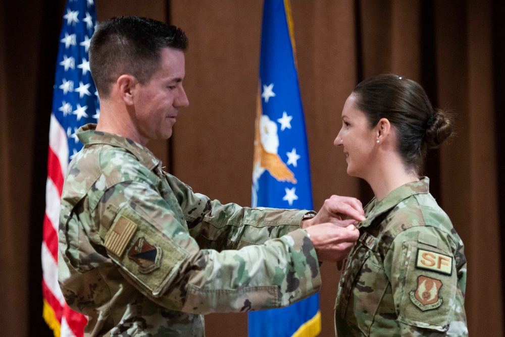 88th Security Forces Change of Command Ceremony