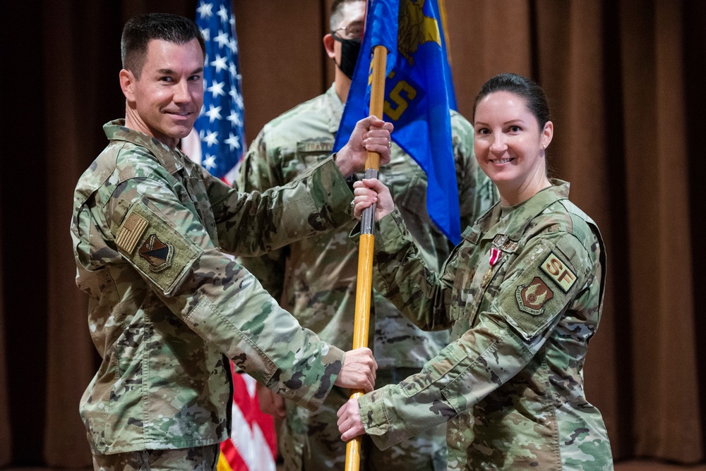 88th Security Forces Change of Command Ceremony