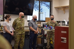 Civic leaders tour on Goodfellow AFB