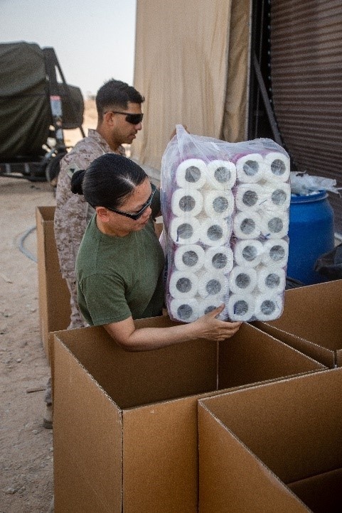 SPMAGTF-CR-CC provides humanitarian relief supplies