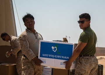 SPMAGTF-CR-CC provides humanitarian relief supplies