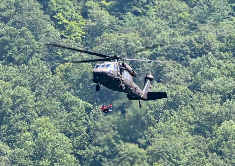 South Carolina Helicopter Aquatic Rescue Team trainingevent at Table Rock