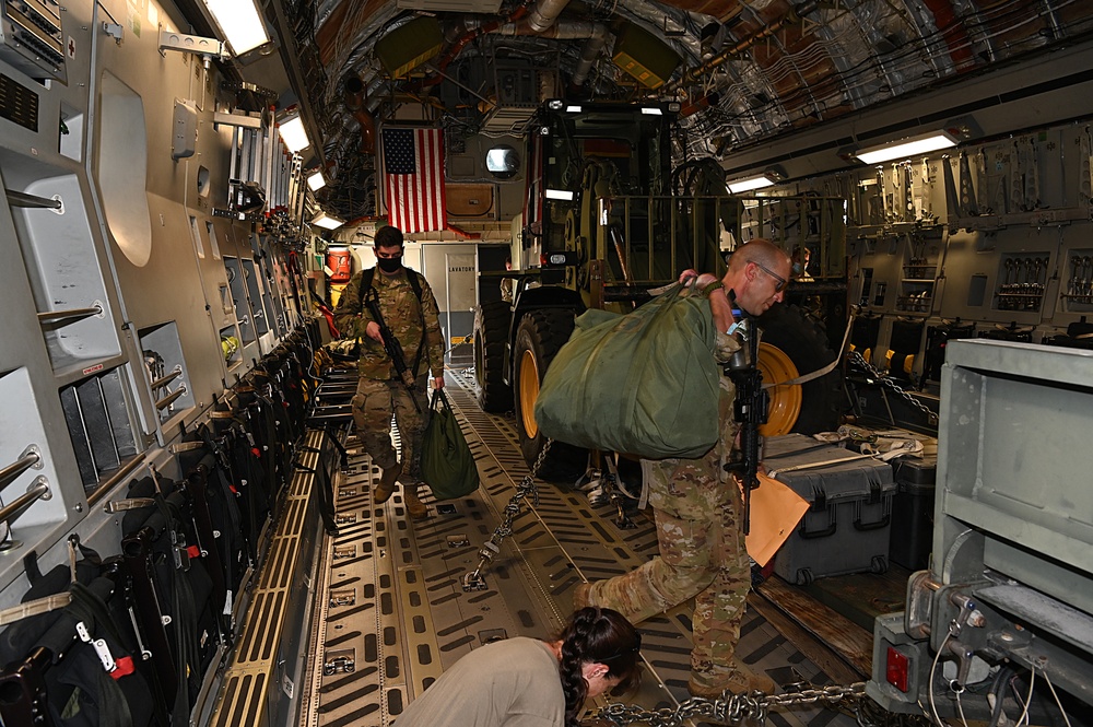 The 621st Contingency Response Group deploys to Afghanistan in support of Operation Allies Refuge