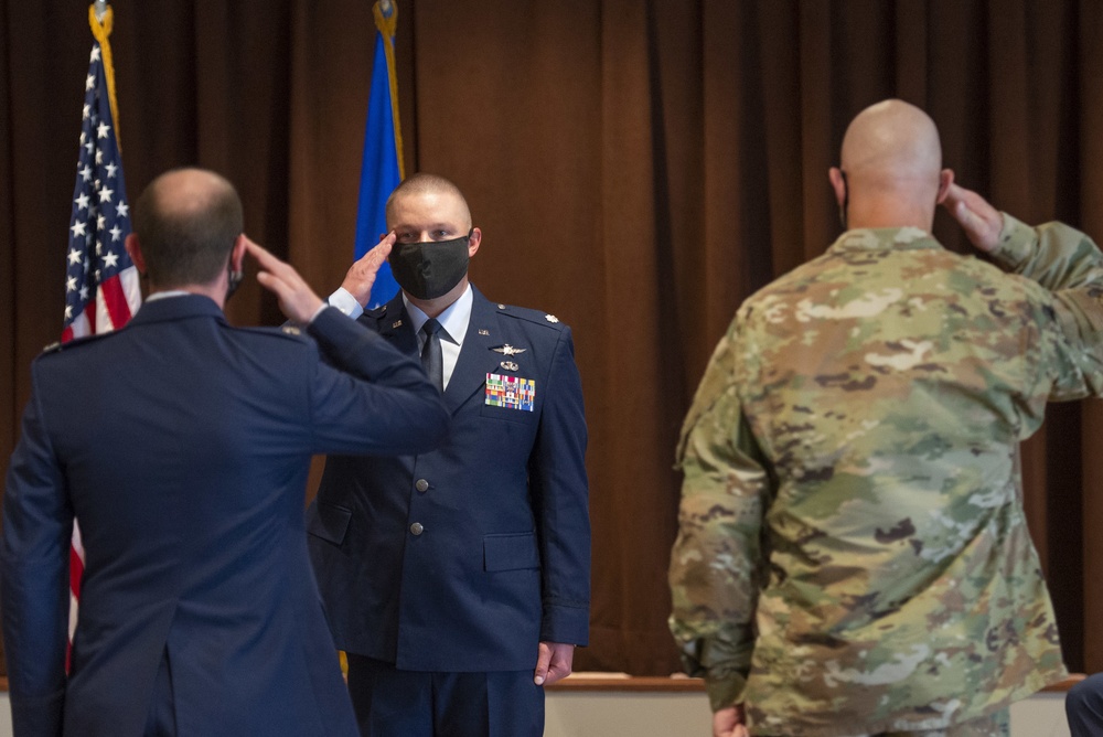 88 Communication Squadron Change of Command