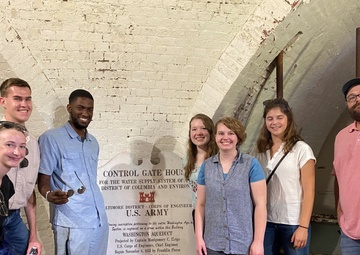 Engineer Intern featured in USACE recruitment video returns to USACE