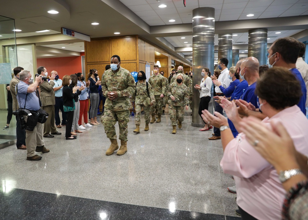 U.S. Air Force Medical Response Team Supports Baton Rouge Hospital