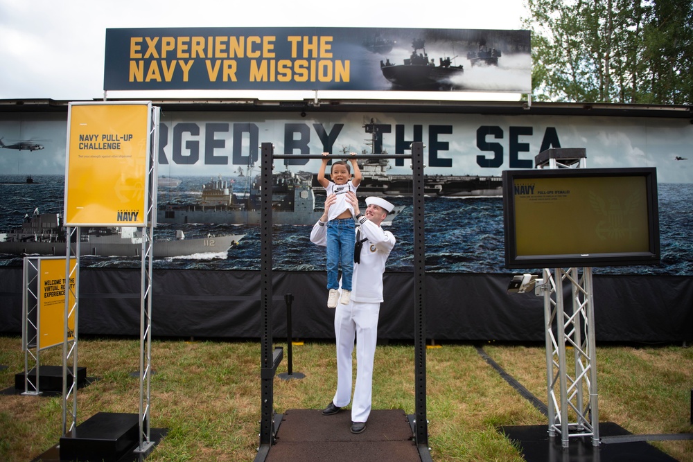 NIMITZ Virtual Reality Experience Visits SW Washington