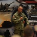 CSM Todd Sims gives a speech to the FORSCOM Retention teams at Cole Park Commons.
