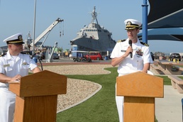 USS Montgomery (LCS 8) Blue Crew Change of Command