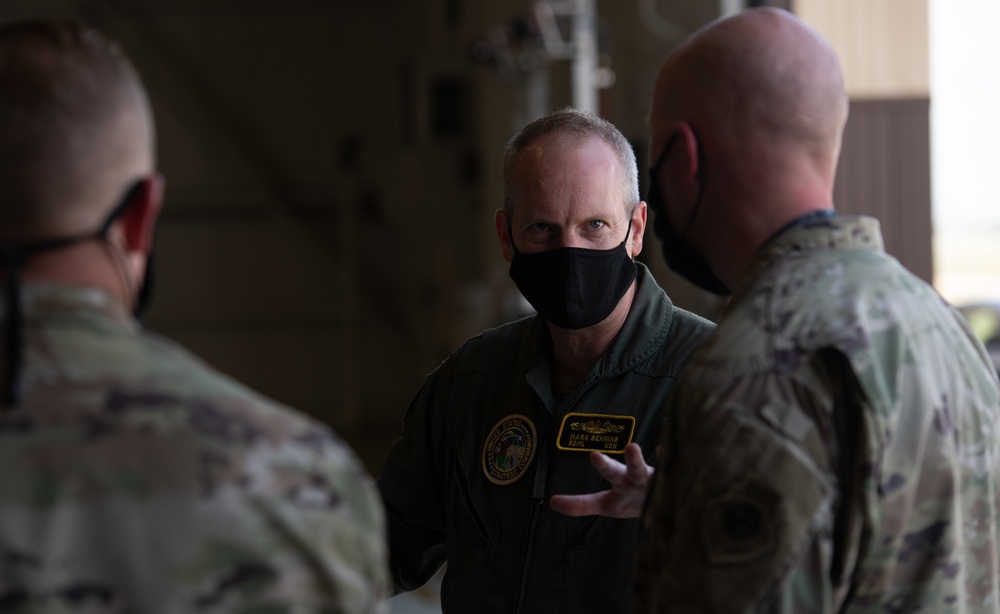 DVIDS Images U.S. Strategic Command's Rear Adm. Mark Behning visits