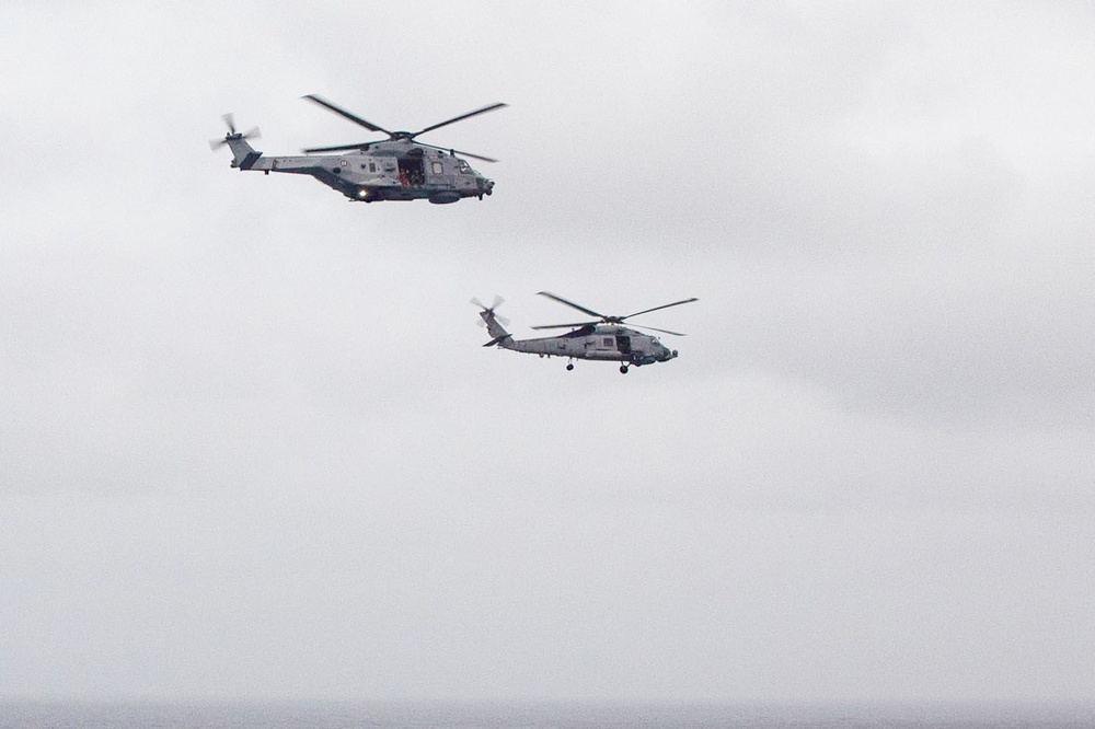 USS Ronald Reagan (CVN 76) Fly by