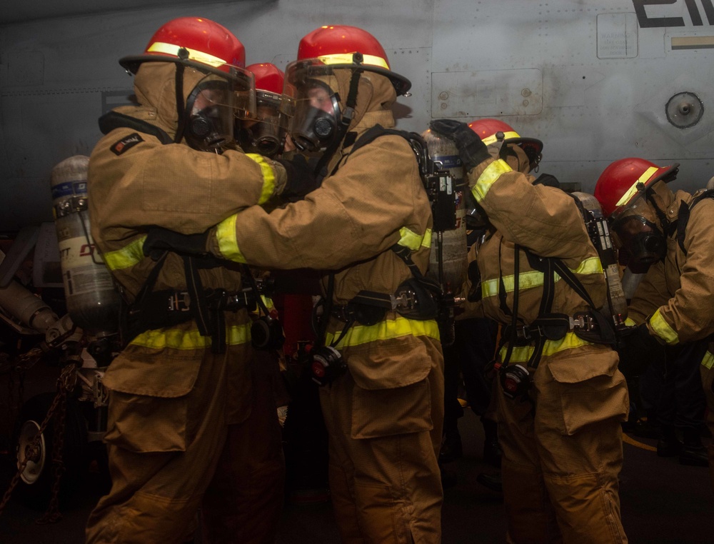 USS Ronald Reagan (CVN 76) General Quarters Drill