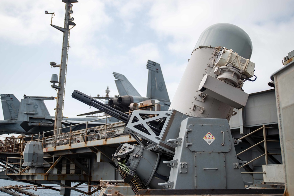 USS Ronald Reagan (CVN 76) CIWS Live-Fire Exercise