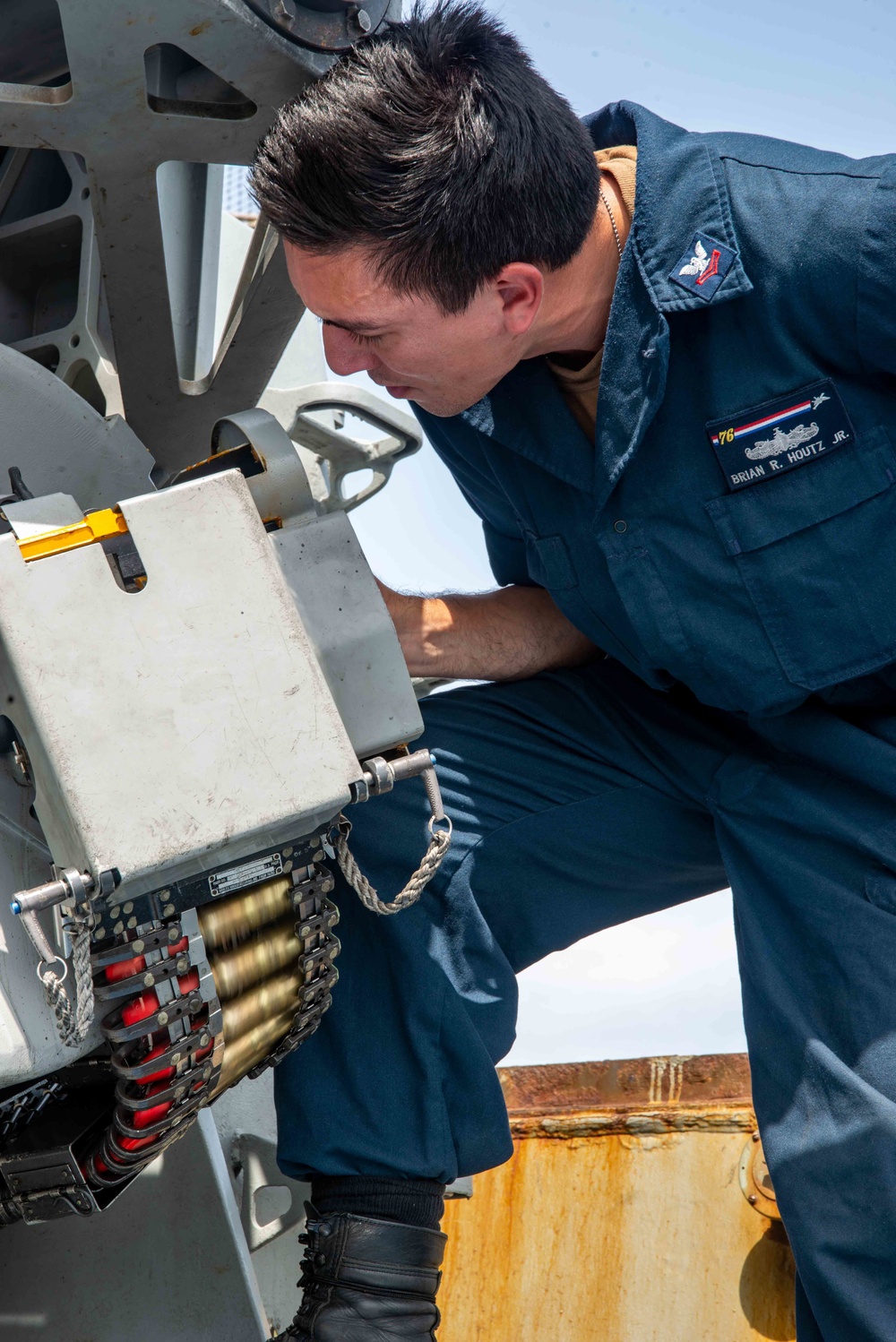 USS Ronald Reagan (CVN 76) CIWS Live-Fire Exercise