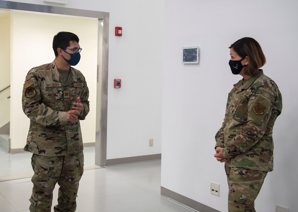 CMSgt of the Air Force visits Yokota