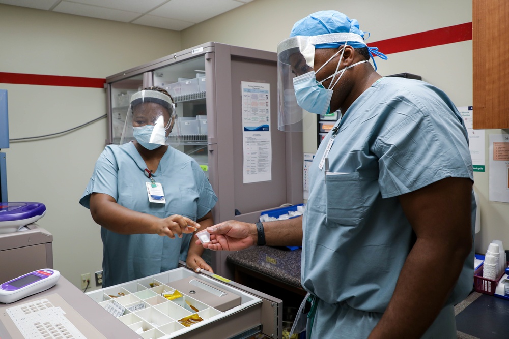 U.S. Air Force Medical Response Team Supports Baton Rouge Hospital