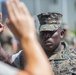 Gunnery Sgt. Hutson Re Enlistment Ceremony