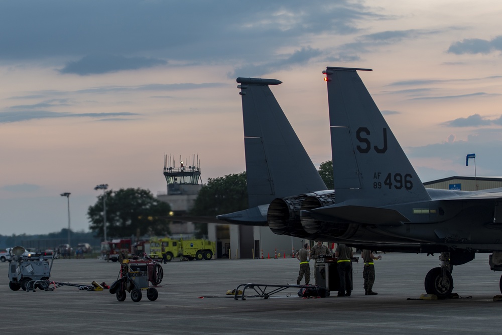 Hulman Field host Jaded Thunder exercise