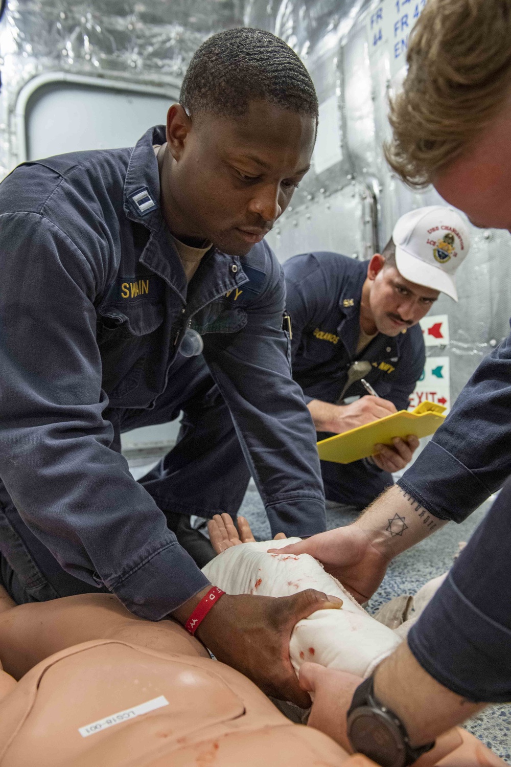 Medical Training Aboard USS Charleston (LCS 18)