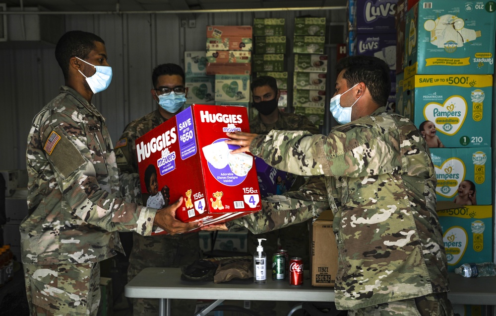 Fort Bliss Soldiers unite with non-governmental organizations in support of Operation Allies Refuge