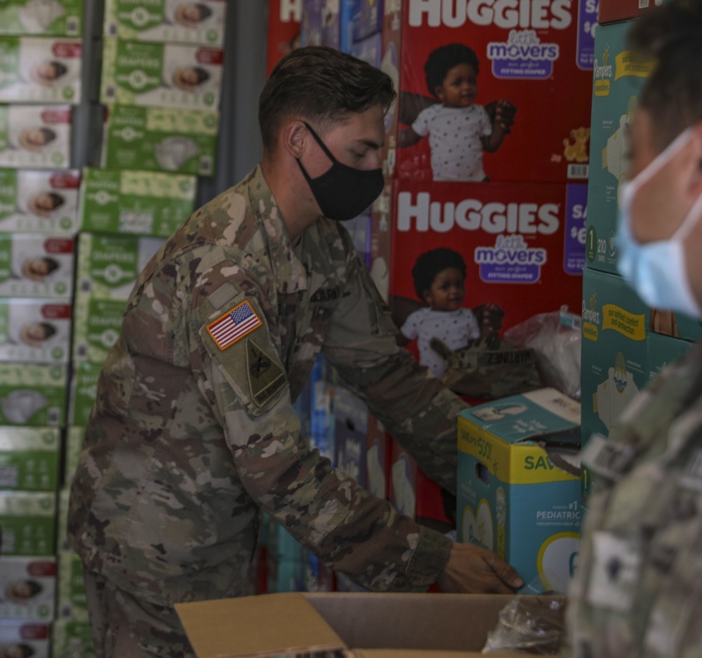 Fort Bliss Soldiers unite with non-governmental organizations in support of Operation Allies Refuge