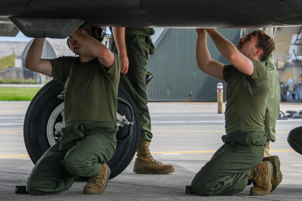 VMFA-121 Trains at Misawa Air Base