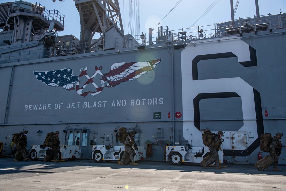 USS America (LHA 6) Conducts Flight Operations