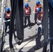 USS America Sailors participate in a fueling-at-sea.