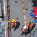USS America Sailors participate in a fueling-at-sea.