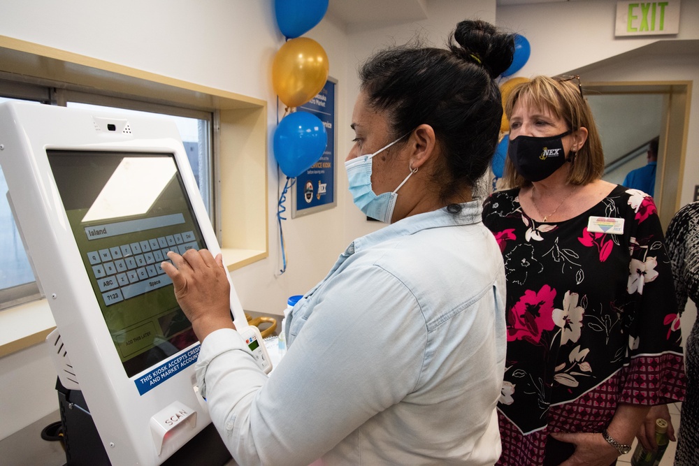 Fleet Logistics Center Yokosuka holds ribbon cutting ceremony for new Navy Exchange Micro Mart