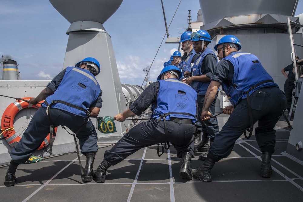 Replenishment At Sea