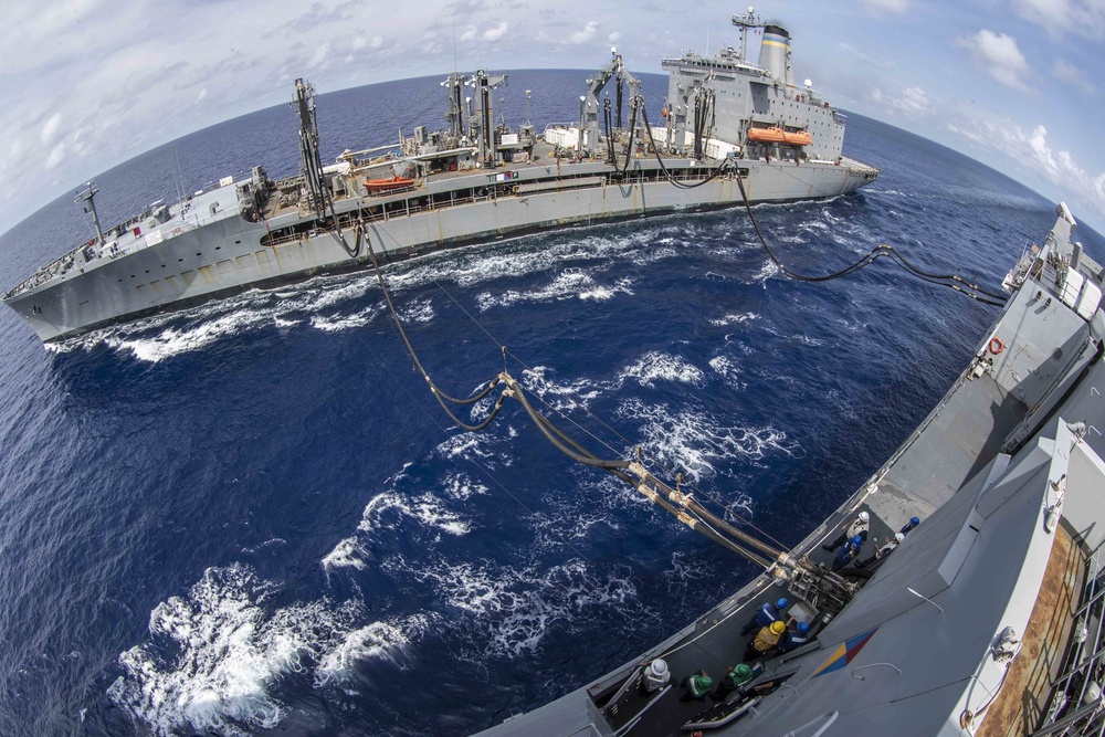 Replenishment At Sea