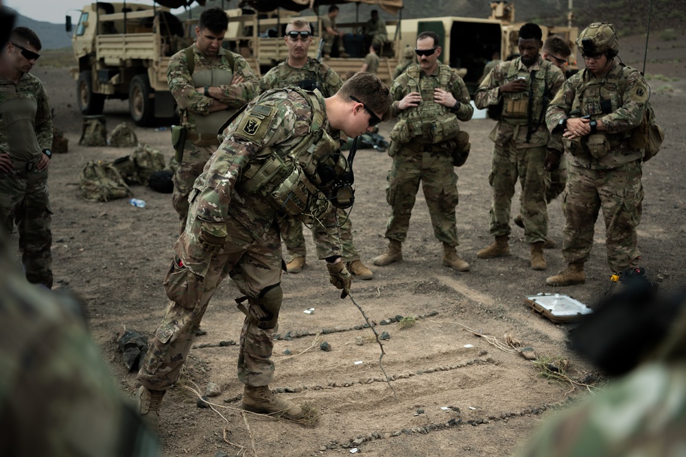 U.S. Soldiers conduct Live-Fire Training in Djibouti, Africa