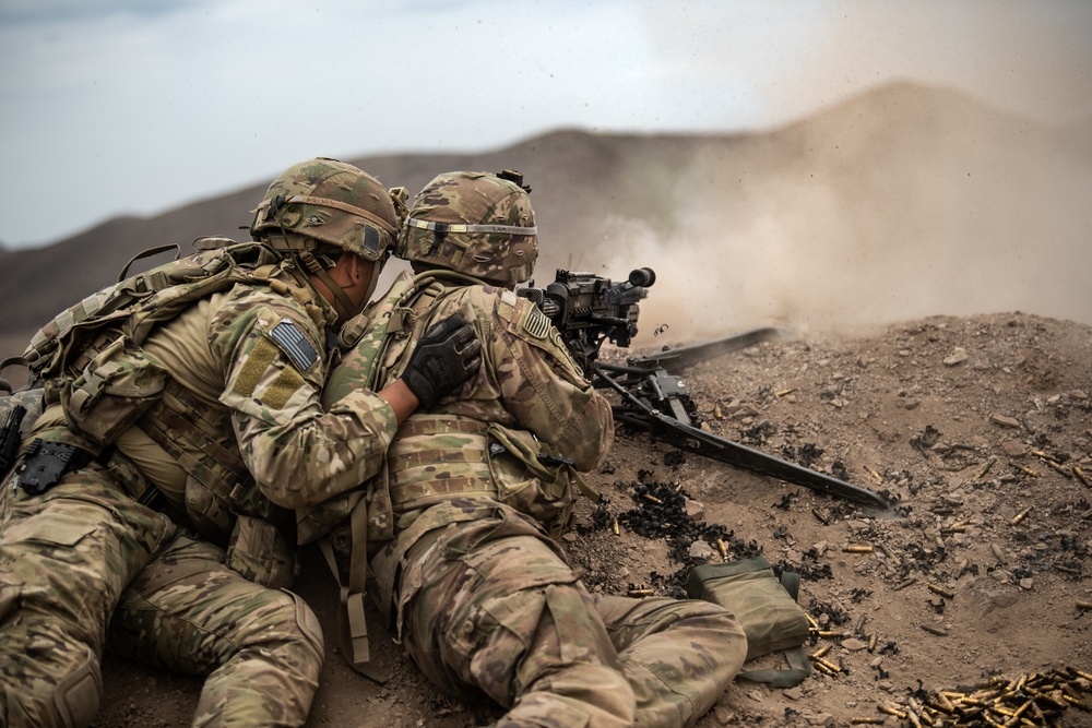 U.S. Soldiers conduct Live-Fire Training in Djibouti, Africa