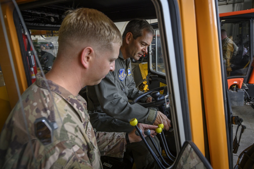 PACAF leadership visits Misawa Air Base