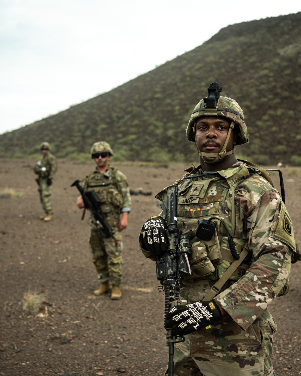 U.S. Soldiers conduct Live-Fire Training in Djibouti, Africa