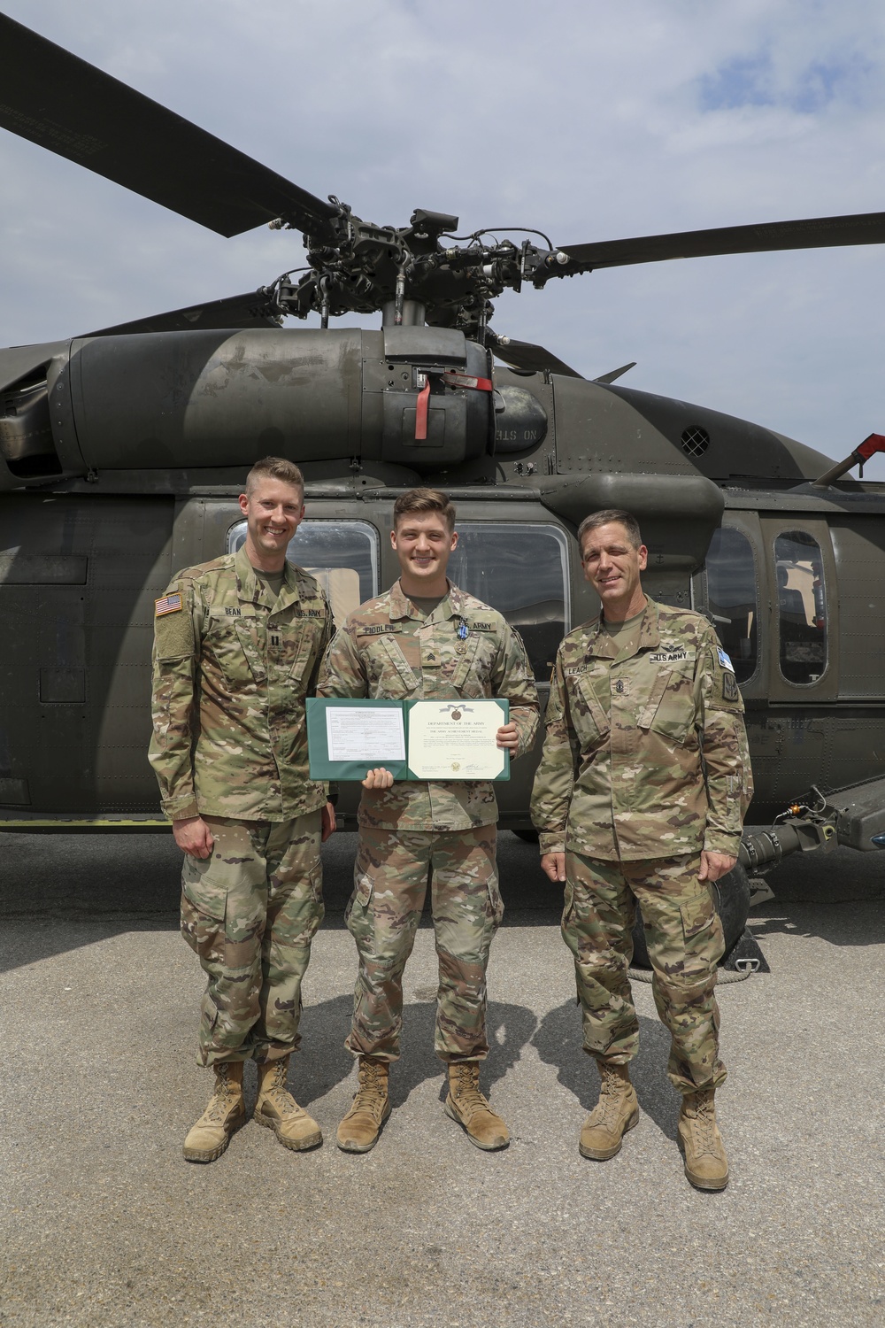 HHC 1-169 Aviation Award and Promotion Ceremony
