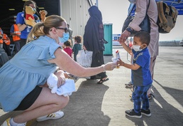 NAS Sigonella receives Afghanistan evacuees