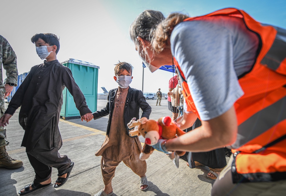 NAS Sigonella receives Afghanistan evacuees