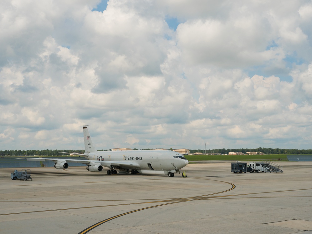 E-8C Joint STARS at Robins Air Force Base