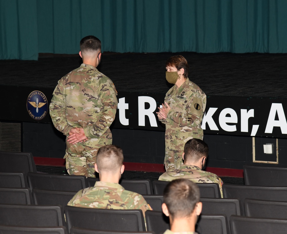LTG Gervais speaks to Aviation BOLC