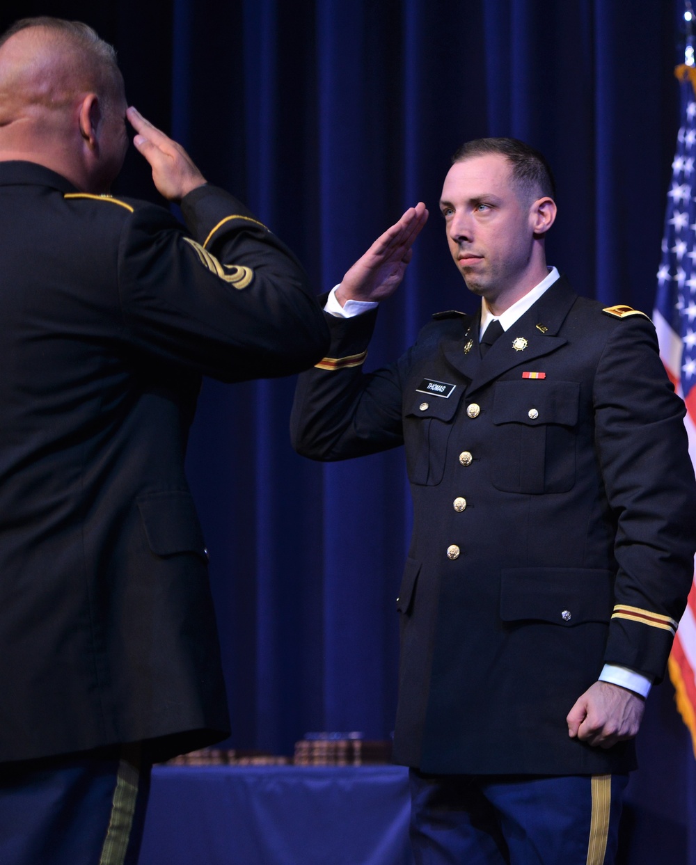 Illinois Army National Guard Officer Candidate School Graduation