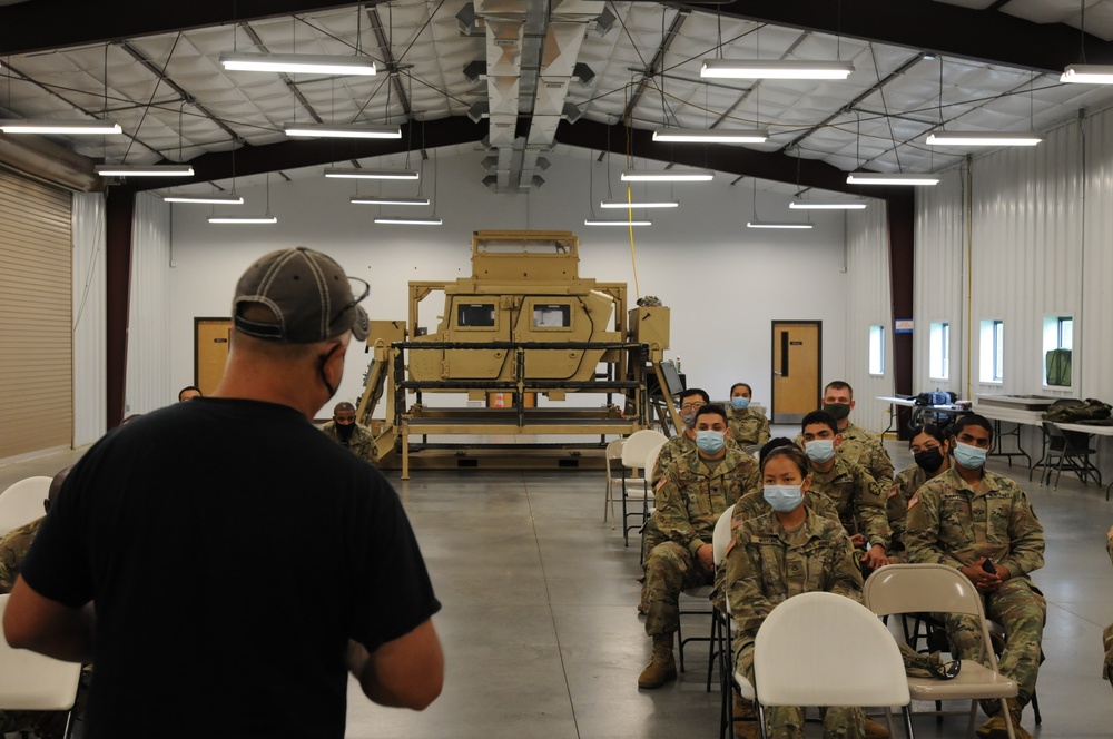 Fort Dix - HMMWV Egress Assistance Trainer (HEAT) 398th Sustainment Support