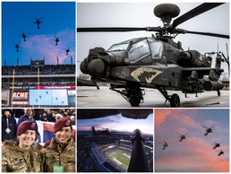 The spinning blades of a helicopter in Afghanistan created an Apache pilot in Alabama.