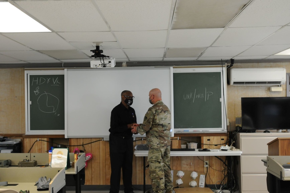 Fort Dix - CBRN George Patterson Retirement