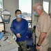 US Navy Surgeon General RADM Bruce Gillingham meets with Sailors aboard Naval Health Clinic Oak Harbor